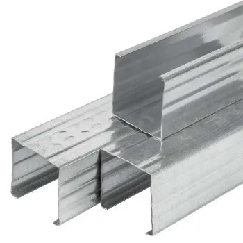 Изображение товара Профиль стоечный Кнауф 50х50х3000 мм цинковый для гипсокартона Изображение товара Профиль стоечный Кнауф 50х50х3000 мм цинковый для гипсокартона