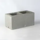 Керамзитоблок вентиляционный 2-канальный М-75 390х190х188 мм ВЗКГ_2