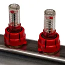 Коллекторная группа Stout 1" на 4 выхода с расходомерами_5