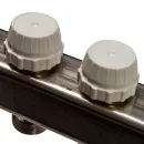 Коллекторная группа Stout 1" на 4 выхода с расходомерами_3