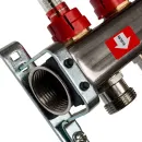 Коллекторная группа Stout 1" на 4 выхода с расходомерами_4