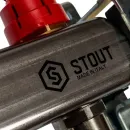 Коллекторная группа Stout 1" на 13 выходов с расходомерами и термостатическими вентилями_6