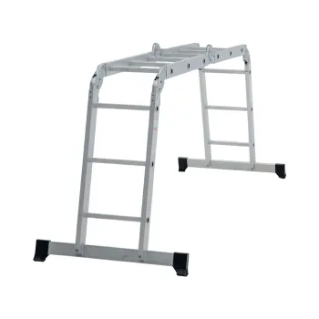 Изображение товара Алюминиевая трансформер лестница 4х3 ступеней 3,33м Новая высота Изображение товара Алюминиевая трансформер лестница 4х3 ступеней 3,33м Новая высота