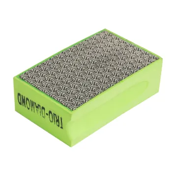 Изображение товара Губка шлифовальная Trio-Diamond P200 90х55 мм высокоэффективная для камня Изображение товара Губка шлифовальная Trio-Diamond P200 90х55 мм высокоэффективная для камня