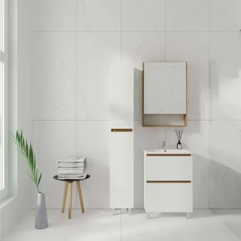 Изображение товара Зеркало-шкаф Viant Мальта 50 дуб вотан Изображение товара Зеркало-шкаф Viant Мальта 50 дуб вотан