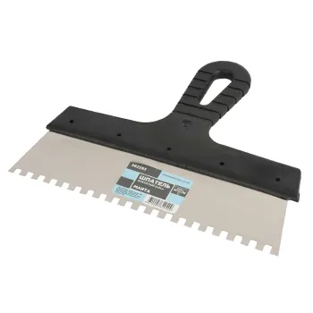 Изображение товара Шпатель зубчатый Marta 6х6 мм 250 мм для нанесения клея Изображение товара Шпатель зубчатый Marta 6х6 мм 250 мм для нанесения клея