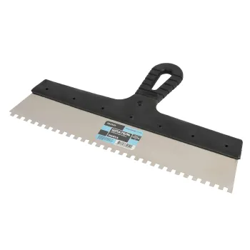 Изображение товара Шпатель зубчатый Marta 6х6 мм 350 мм профессиональный инструмент для облицовки и клеевых работ Изображение товара Шпатель зубчатый Marta 6х6 мм 350 мм профессиональный инструмент для облицовки и клеевых работ