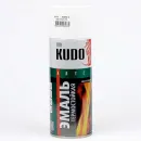 Эмаль аэрозольная термостойкая Kudo белая (до+400°С) полуматовая 0,52л_2