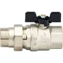 Кран шаровой со сгоном Stout 1 1/4" усиленный бабочка_3
