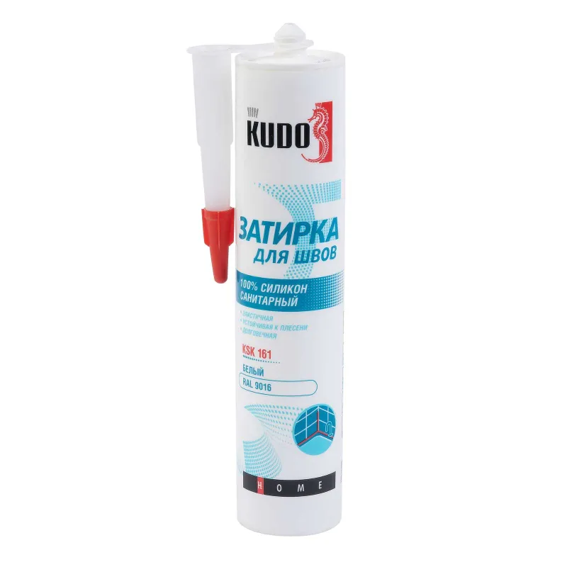 Затирка силиконовая Kudo Home белая 280 мл_1