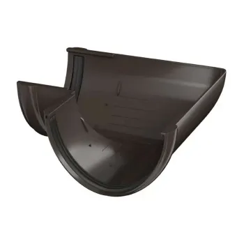 Изображение товара Угол желоба 90 ТЕХНОНИКОЛЬ Оптима темно-коричневый для водосточной системы Изображение товара Угол желоба 90 ТЕХНОНИКОЛЬ Оптима темно-коричневый для водосточной системы