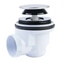 Сифон для душевого поддона 1 1/2"х50 Орио с выходом 40/50 и выпуском клик-клак_3