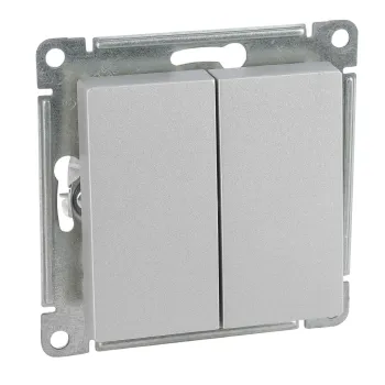 Изображение товара Механизм переключателя проходной двухклавишный AtlasDesign Systeme Electric Изображение товара Механизм переключателя проходной двухклавишный AtlasDesign Systeme Electric