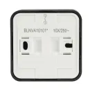 Выключатель одноклавишный накладной Blanca антрацит IP20 Systeme Electric_4