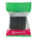 Выключатель двухклавишный накладной Blanca антрацит IP20 Systeme Electric_5