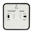 Переключатель проходной одноклавишный накладной Blanca антрацит IP20 Systeme Electric_4