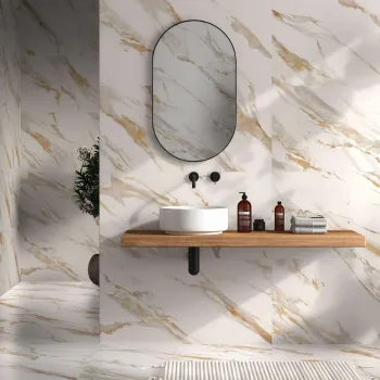 Изображение товара Керамогранит Global Tile Calacatta Royal 600x600 мм белый матовый для стен и пола Изображение товара Керамогранит Global Tile Calacatta Royal 600x600 мм белый матовый для стен и пола