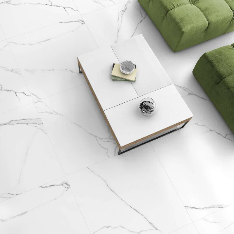 Керамогранит Global Tile Marmo 600х600 мм белый_1
