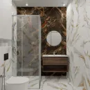 Керамогранит Global Tile Alpica 600х600 мм темно-коричневый_1