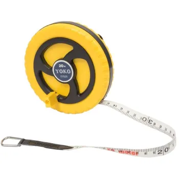 Изображение товара Рулетка геодезическая Yoko 20м с ускоренной перемоткой Изображение товара Рулетка геодезическая Yoko 20м с ускоренной перемоткой