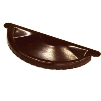 Изображение товара Заглушка желоба GS lite D125 ПЭД-01-8017 коричневый шоколад Изображение товара Заглушка желоба GS lite D125 ПЭД-01-8017 коричневый шоколад