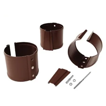 Изображение товара Держатель трубы GS lite D90 на кирпич коричневый 0,6 для водостока Изображение товара Держатель трубы GS lite D90 на кирпич коричневый 0,6 для водостока