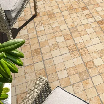 Изображение товара Керамогранит Global Tile Roxy 293х293 мм бежевый мозаика для внутренней и внешней отделки Изображение товара Керамогранит Global Tile Roxy 293х293 мм бежевый мозаика для внутренней и внешней отделки