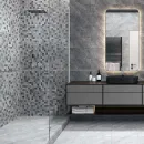 Плитка керамическая Global Tile Balance 400x200 мм серая мозаика_1