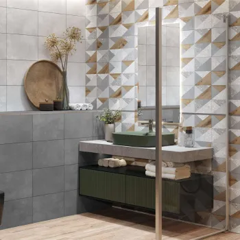 Изображение товара Керамическая плитка Global Tile Vision 400x270 мм темно-серая для внутренних стен Изображение товара Керамическая плитка Global Tile Vision 400x270 мм темно-серая для внутренних стен