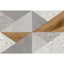 Плитка керамическая Global Tile Vision 400x270 мм декор светло-серый_2