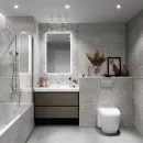Плитка керамическая Global Tile Remix 400x270 мм темно-серая_1