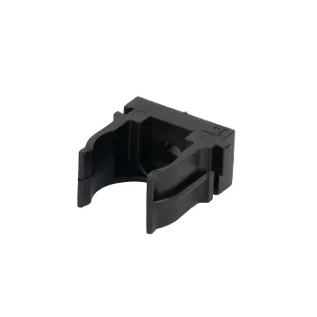 Изображение товара Держатель-клипса для монтажного пистолета 20 мм черная 100 шт Изображение товара Держатель-клипса для монтажного пистолета 20 мм черная 100 шт