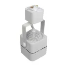Светильник трековый поворотный GU10 белый квадратный JazzWay_5