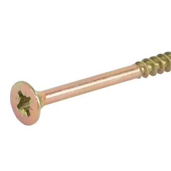 Изображение товара Саморез универсальный 6х100 мм Tech-Krep 2 шт оцинкованный потайная головка Изображение товара Саморез универсальный 6х100 мм Tech-Krep 2 шт оцинкованный потайная головка