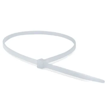 Изображение товара Нейлоновые хомуты-стяжки DKC 2,5х100 мм белые 100 шт Изображение товара Нейлоновые хомуты-стяжки DKC 2,5х100 мм белые 100 шт