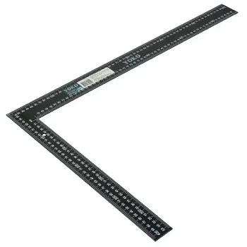 Изображение товара Металлический угольник Yoko 600 мм для точных разметочных работ Изображение товара Металлический угольник Yoko 600 мм для точных разметочных работ