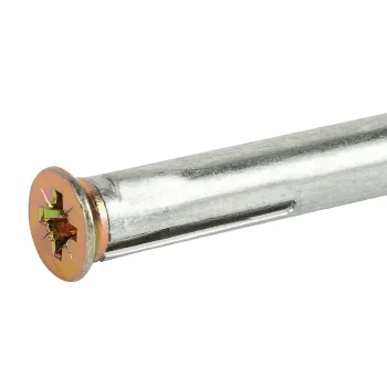 Изображение товара Металлический рамный дюбель 10х112 мм для надежного монтажа Изображение товара Металлический рамный дюбель 10х112 мм для надежного монтажа