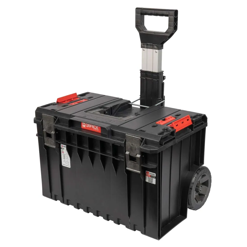 Ящик для инструментов на колесах с телескопической ручкой Qbrick System One Cart_1