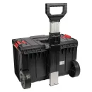 Ящик для инструментов на колесах с телескопической ручкой Qbrick System One Cart_2