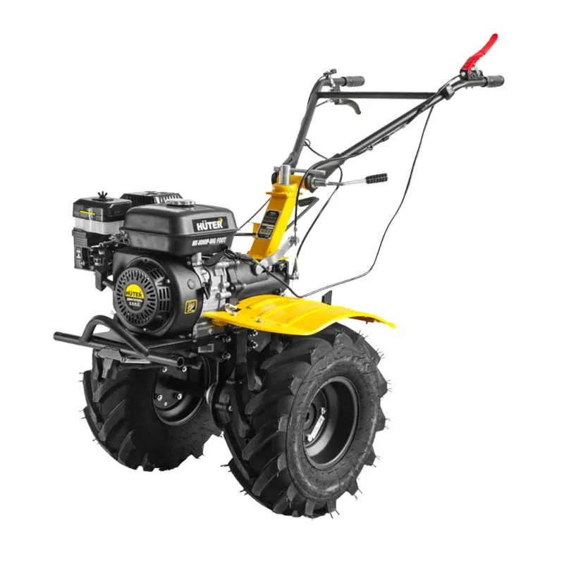 Мотоблок Huter МК-8000P Big Foot чугунный редуктор 5880 Вт_1