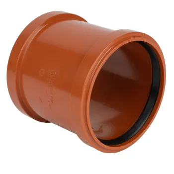 Изображение товара Муфта канализационная наружная Ostendorf 110 мм ПВХ герметичная Изображение товара Муфта канализационная наружная Ostendorf 110 мм ПВХ герметичная