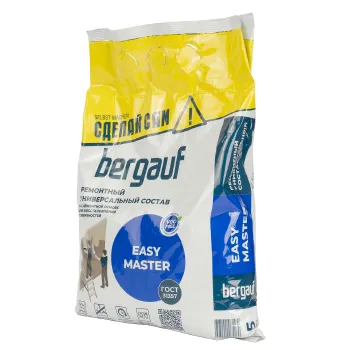 Изображение товара Ремонтный состав Bergauf Easy Master 5 кг для внутренних и наружных работ Изображение товара Ремонтный состав Bergauf Easy Master 5 кг для внутренних и наружных работ