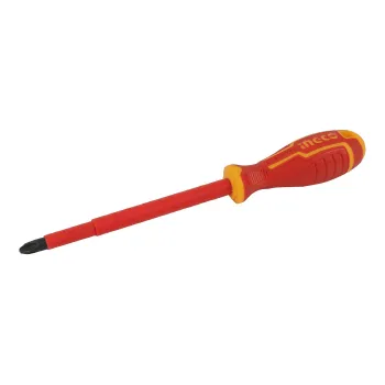 Изображение товара Диэлектрическая отвертка Ingco HISD81PH3150 PH3х150 мм крестовая Изображение товара Диэлектрическая отвертка Ingco HISD81PH3150 PH3х150 мм крестовая