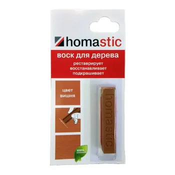Изображение товара Воск HOMASTIC для восстановления паркета и ламината Вишня Изображение товара Воск HOMASTIC для восстановления паркета и ламината Вишня