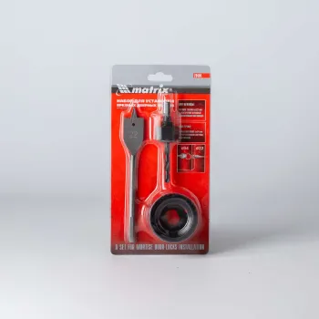 Изображение товара Набор для установки врезных замков Matrix сверло 22 мм и пила 54 мм Изображение товара Набор для установки врезных замков Matrix сверло 22 мм и пила 54 мм