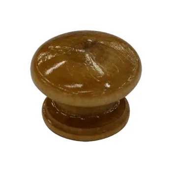 Изображение товара Ручка-кнопка мебельная большая, бук Изображение товара Ручка-кнопка мебельная большая, бук