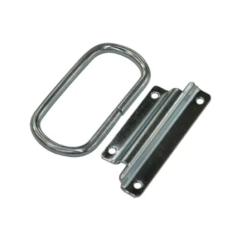 Изображение товара Ручка откидная для погреба из стали серого цвета Изображение товара Ручка откидная для погреба из стали серого цвета