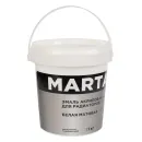 Эмаль акриловая для радиаторов Марта белая матовая 1кг_2