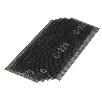 Изображение товара Сетка шлифовальная №220 115x280мм 5шт Йоко для оштукатуренных поверхностей Изображение товара Сетка шлифовальная №220 115x280мм 5шт Йоко для оштукатуренных поверхностей