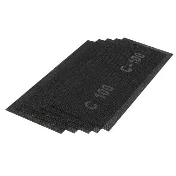 Изображение товара Сетка шлифовальная No100 115х280мм 5шт Йоко - для оштукатуренных поверхностей Изображение товара Сетка шлифовальная No100 115х280мм 5шт Йоко - для оштукатуренных поверхностей